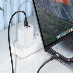 USE OF Hoco X109 USB-C To Lightning Silicone PD charging data cable iP L 3M