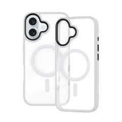 CLEAR WHITE CASE FOR IPHONE 17 