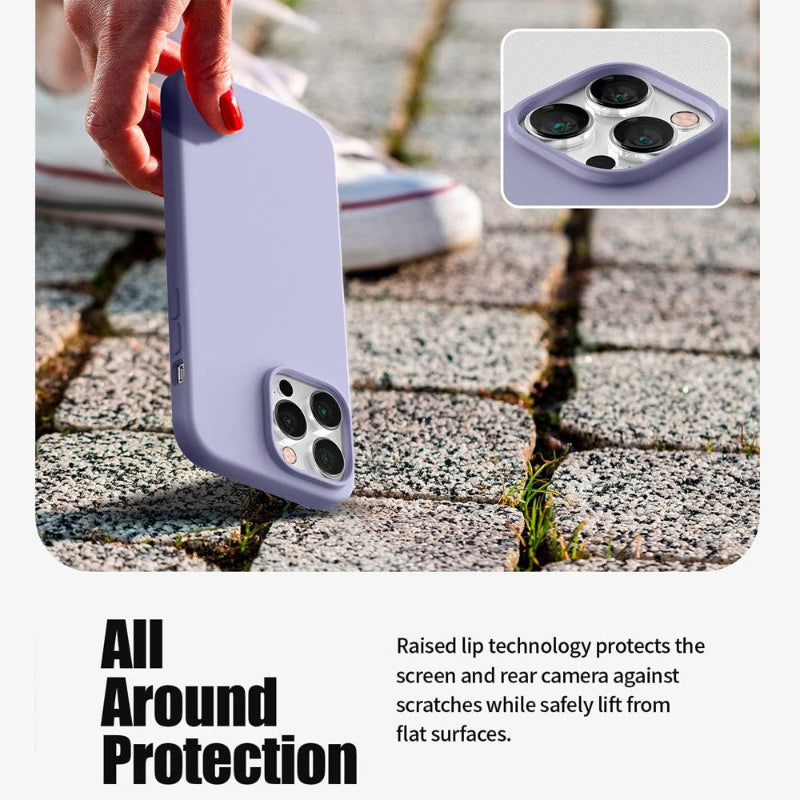 protective IPhone 15 Pro Max soft feeling Silicone Case Cover by Mercury