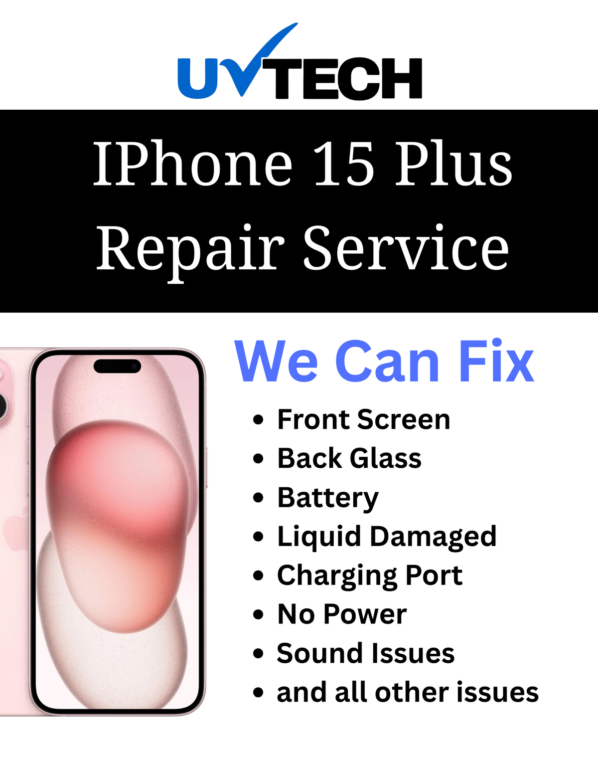 iPhone 15 Plus Repair