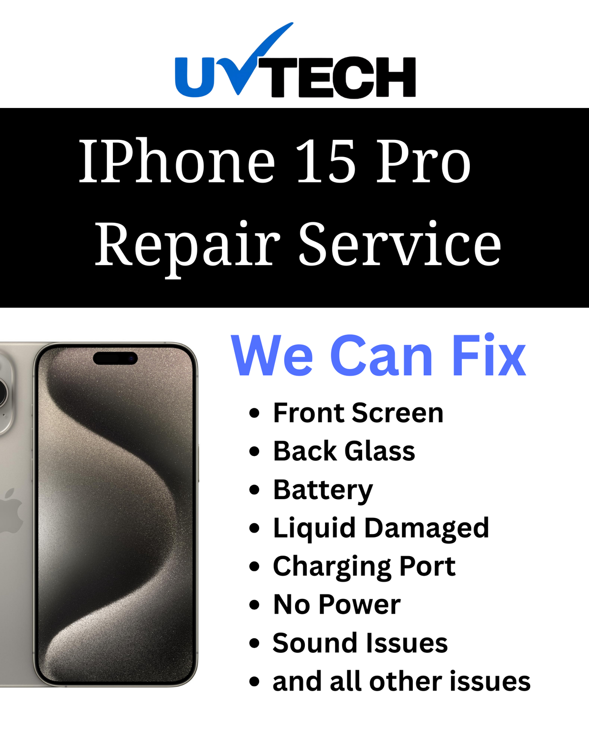 iPhone 15 Pro Repair