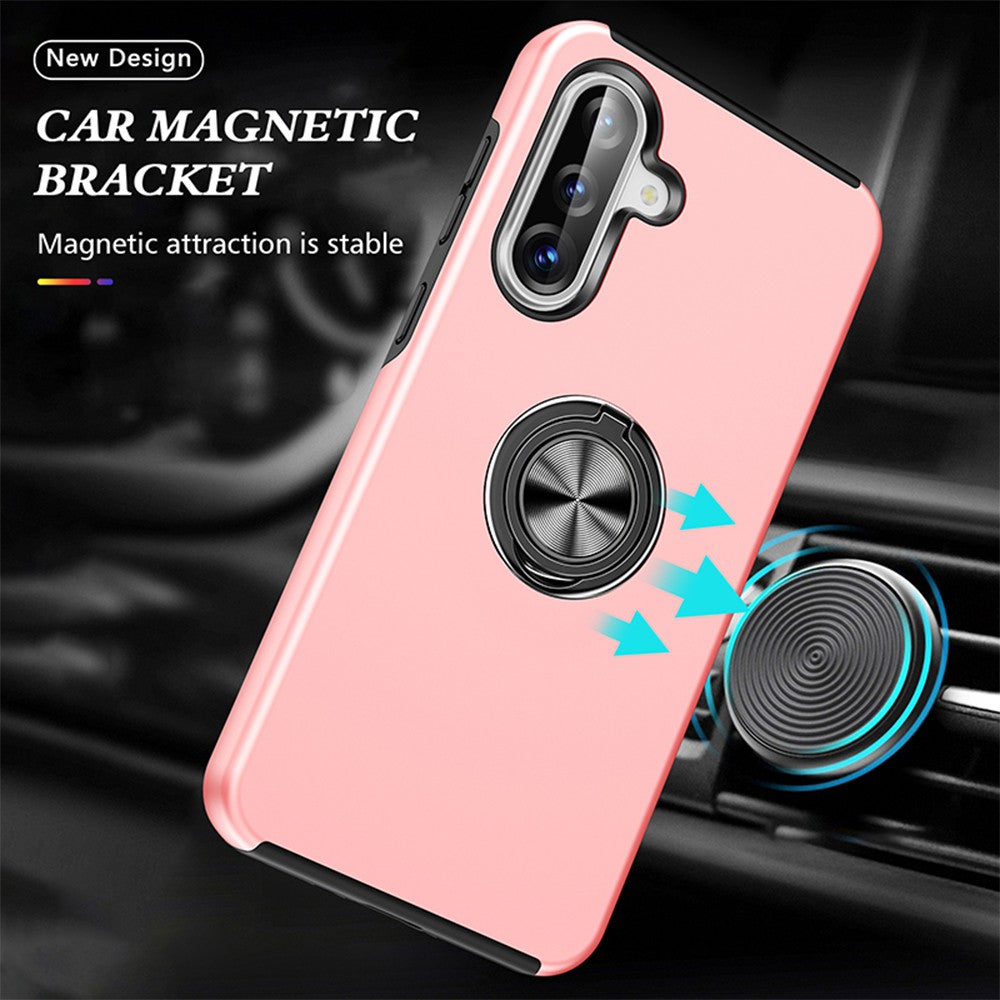 Samsung A36 Phone case with car magnetic bracket