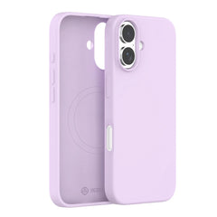 For IPhone 17 Liquid Silicone Magsafe Case -  Light Purple (REDEFINE)