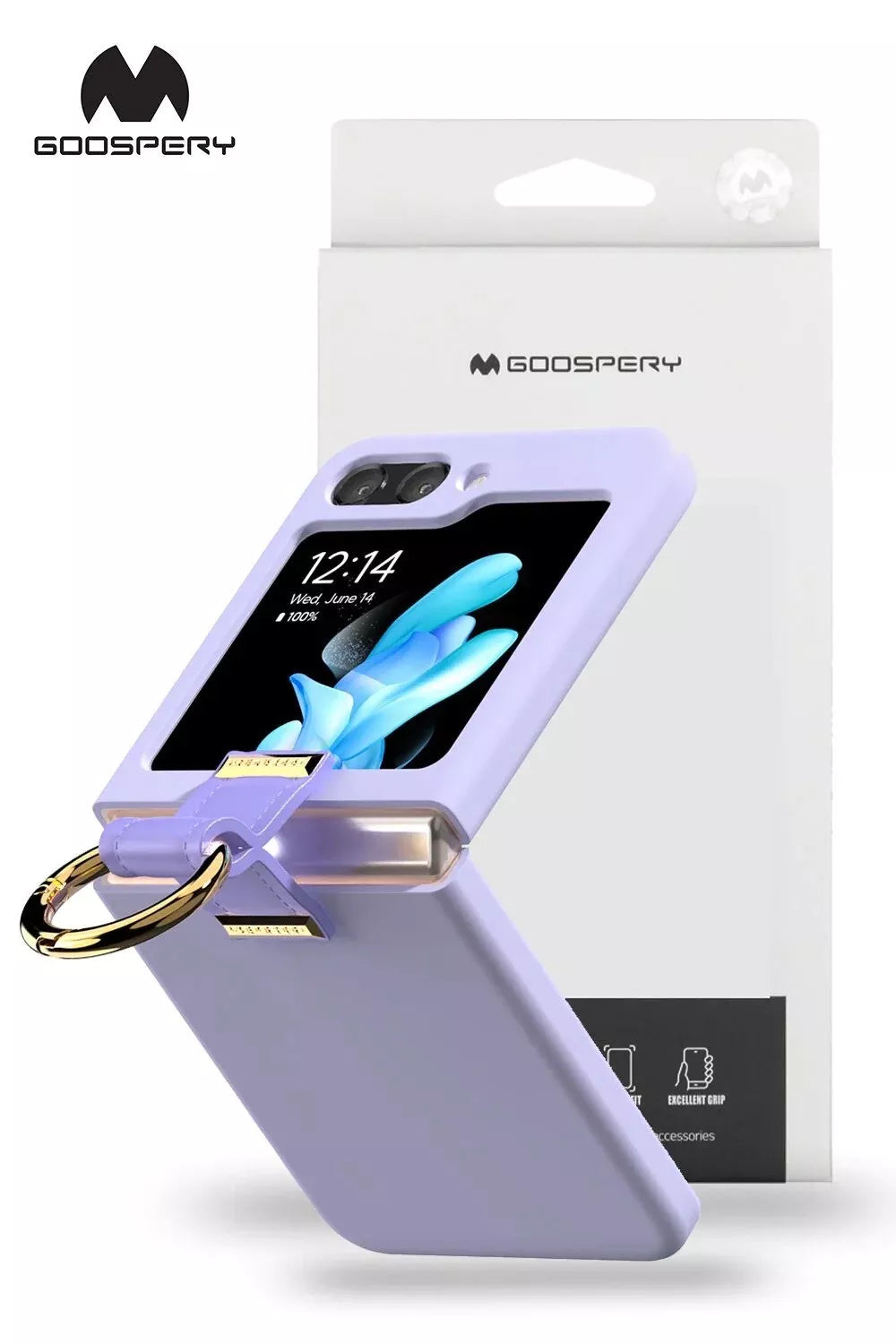 purple case for Samsung Z flip 5