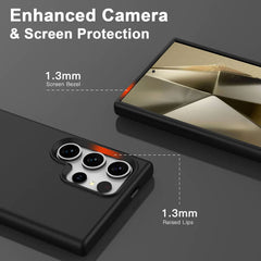 Phone case with camera and screen protection features for Samsung Galaxy S24 ultra