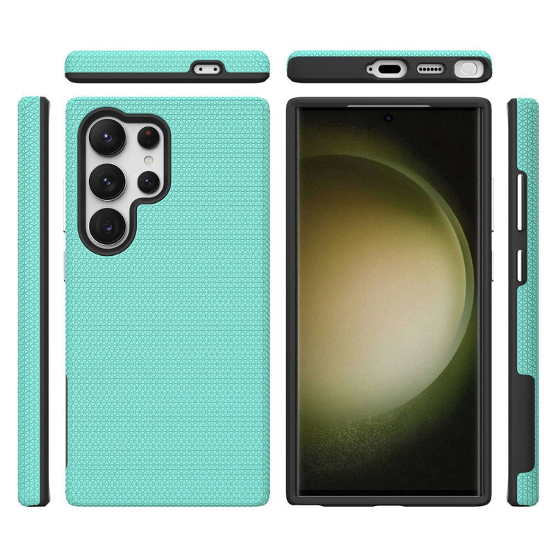 RhinoS rugged case in Mint color for Samsung S24 Ultra