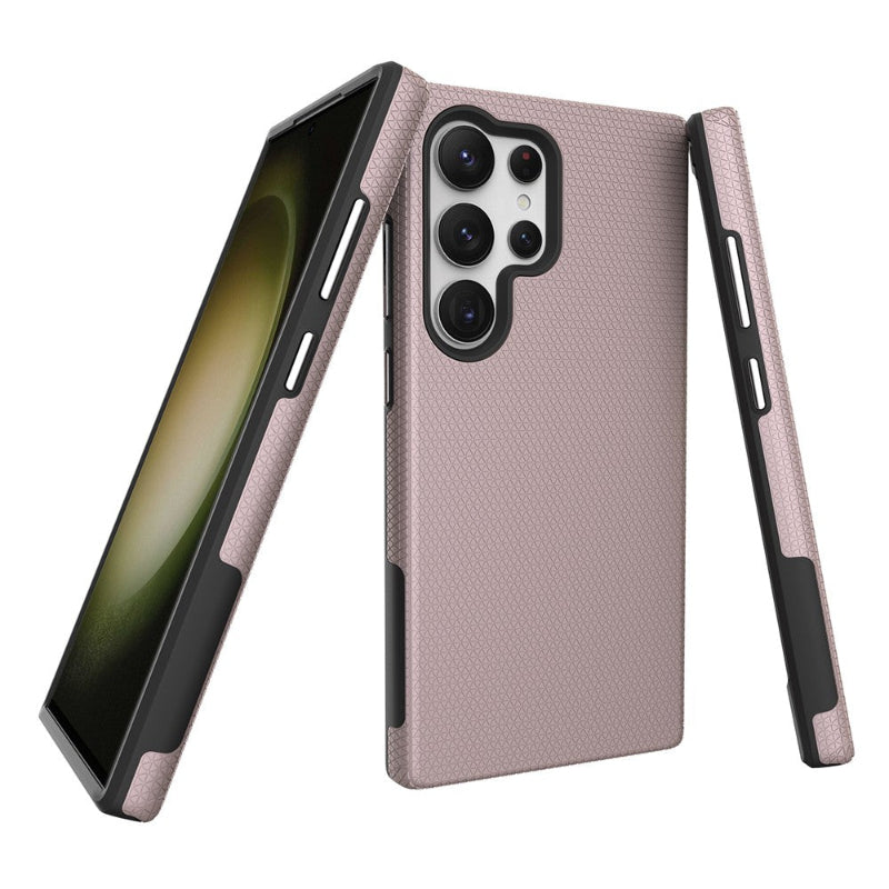 Rose gold Rhinos case for Samsung S24 ULTRA