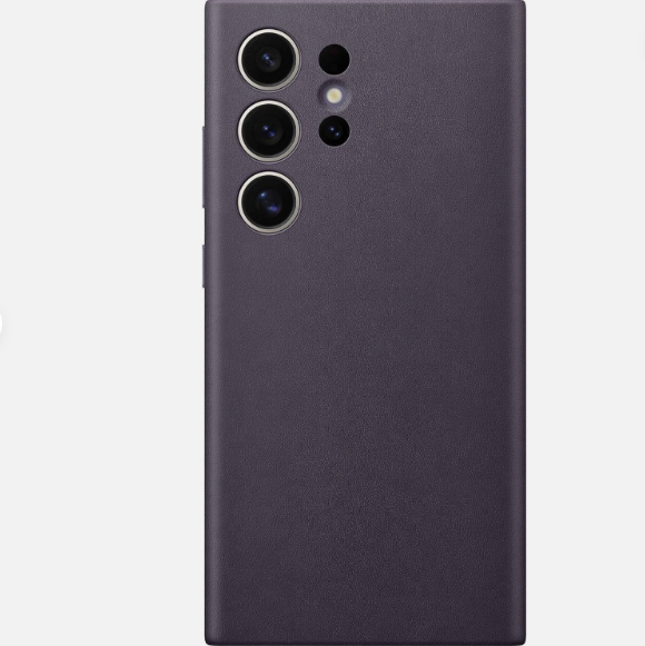 Samsung S24 Ultra vegan leather case 