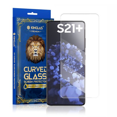 Samsung Galaxy S21 Plus 3D Curved UV Tempered Glass Screen Protector