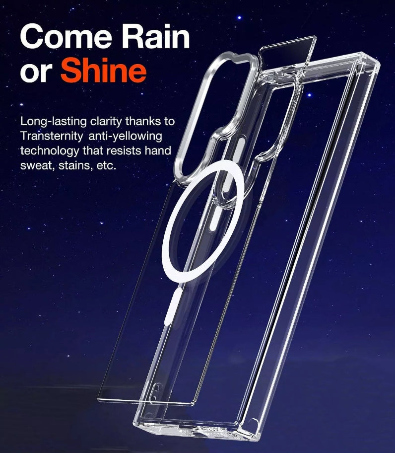 clear magsafe case for Samsung s25 ultra