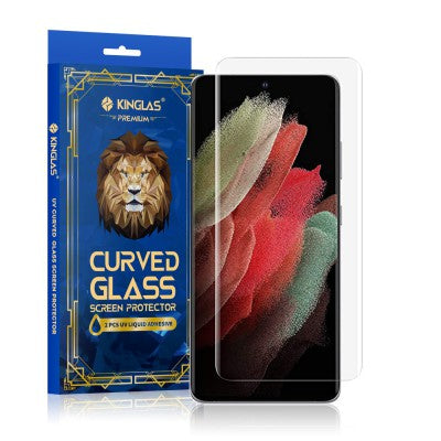 Samsung Galaxy S21 Ultra 3D Curved UV Tempered Glass Screen Protector