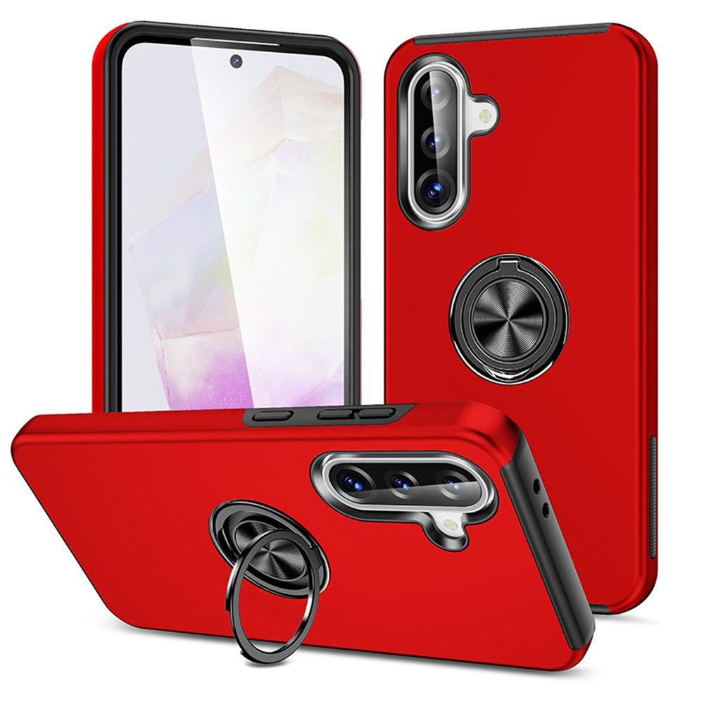 Red color phone cover for Samsung A36
