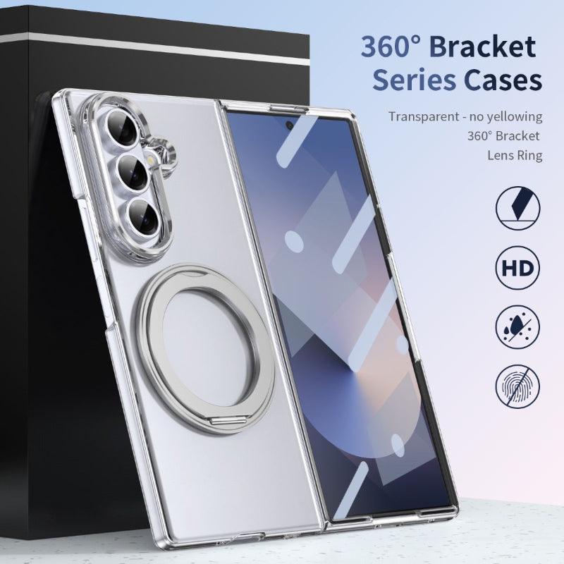 Phone case with 360-degree bracket feature for Galaxy Z FOLD 7