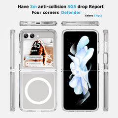 anti collision Ultimake Shockproof Transparent Case Cover With Magnetic Ring for Samsung Galaxy Z Flip6