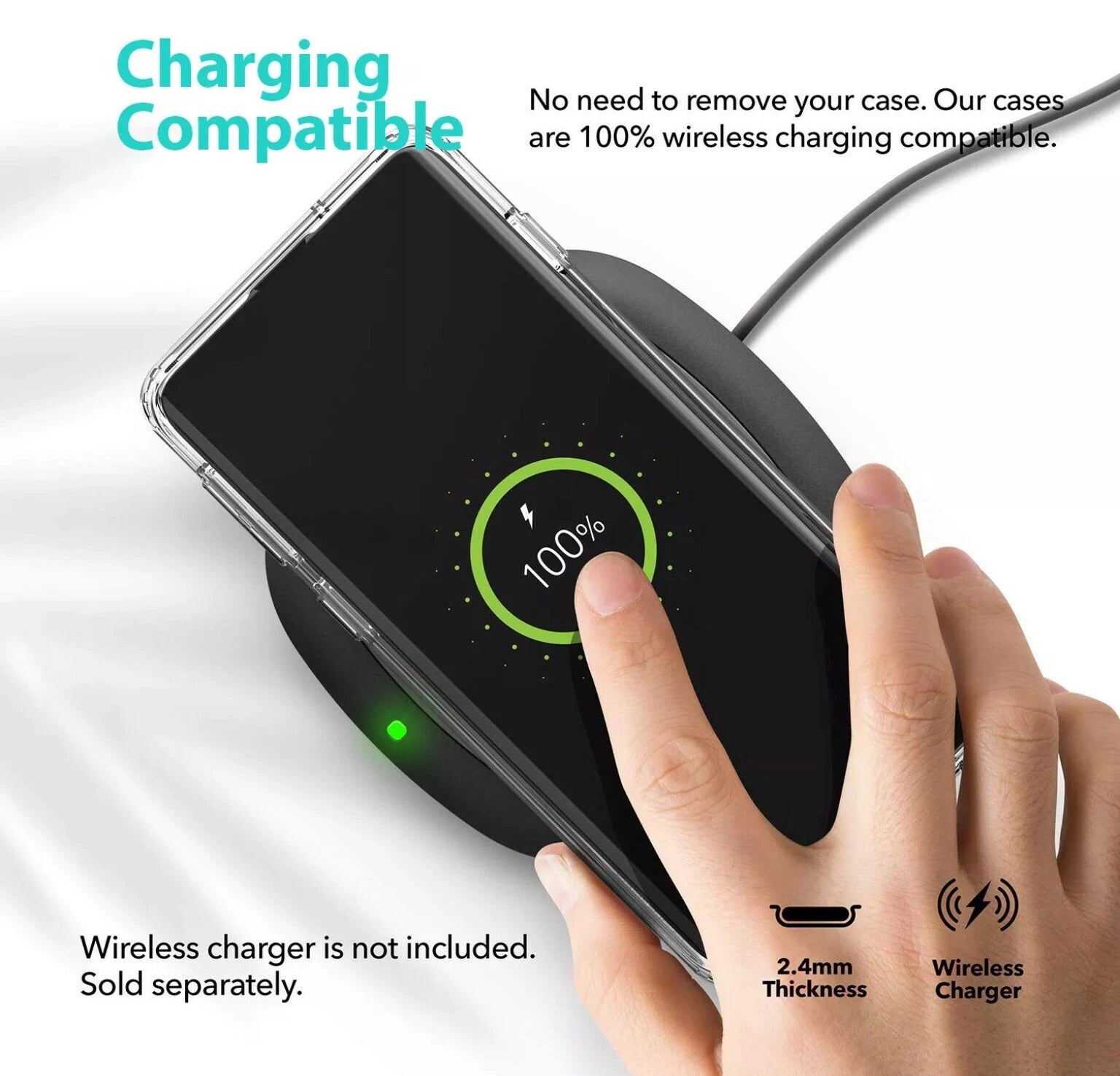 wireless charging case for a51