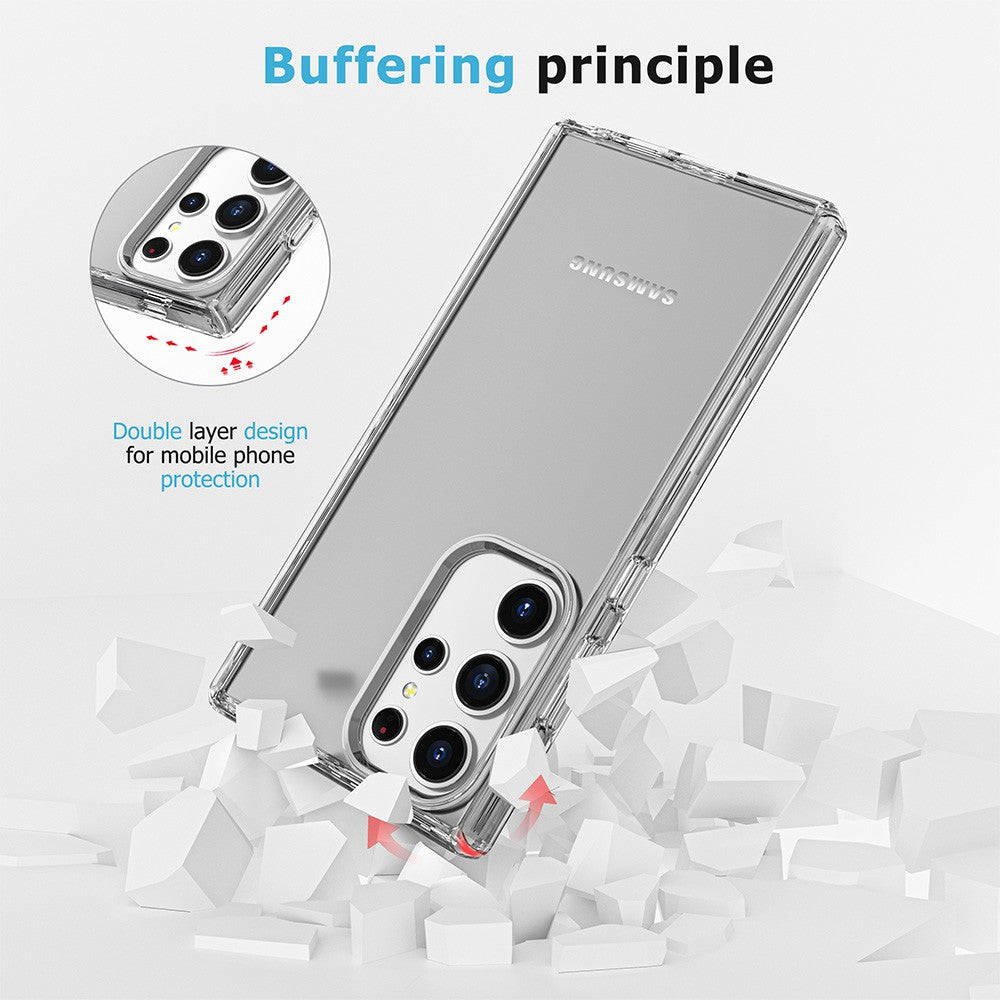 Best Clear Black Phone Case for Samsung S25 Ultra