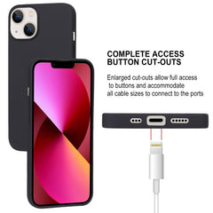 iPhone 14 best silicone case in black