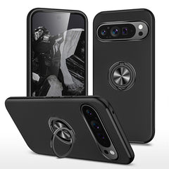 Pixel 10 Pro Xl black magnetic ring case