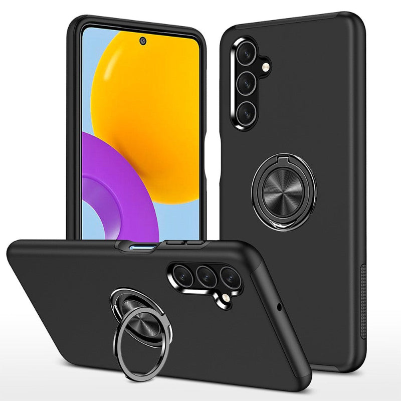 Samsung A15 black ring case 