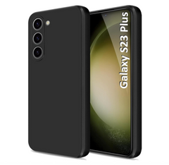 Samsung S23 Plus black silicone case