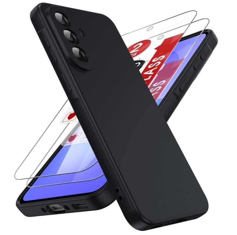 Samsung A37 black silicone case