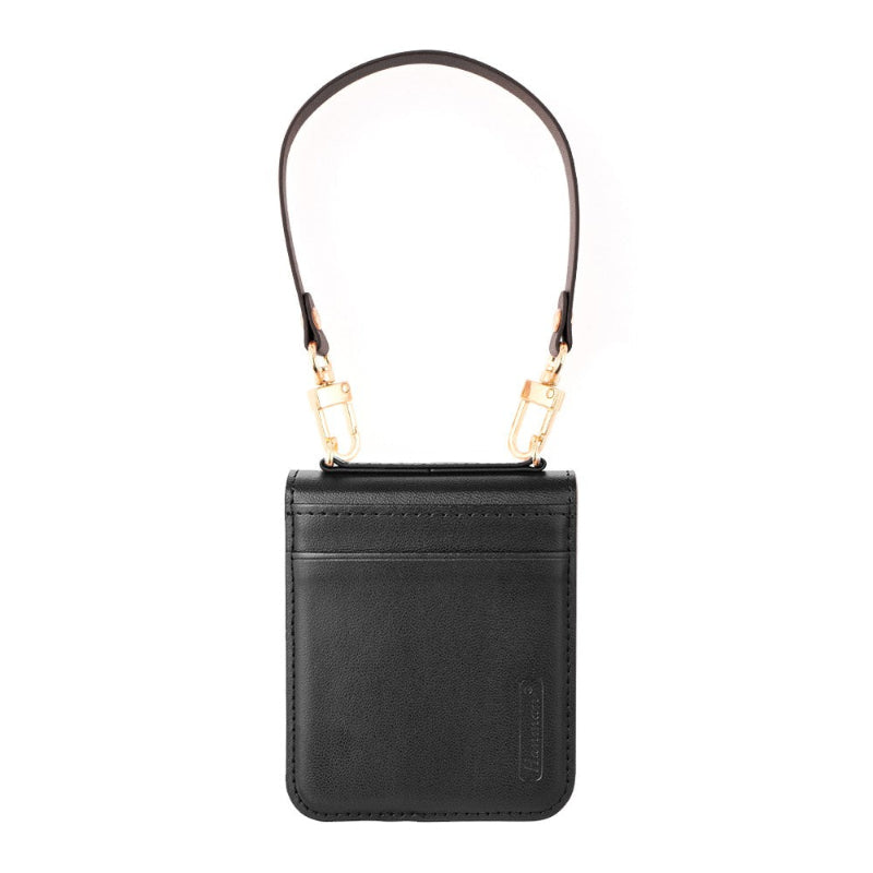 Samsung Flip 7 black wallet case 