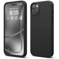 IPhone 15 plus black silicone case
