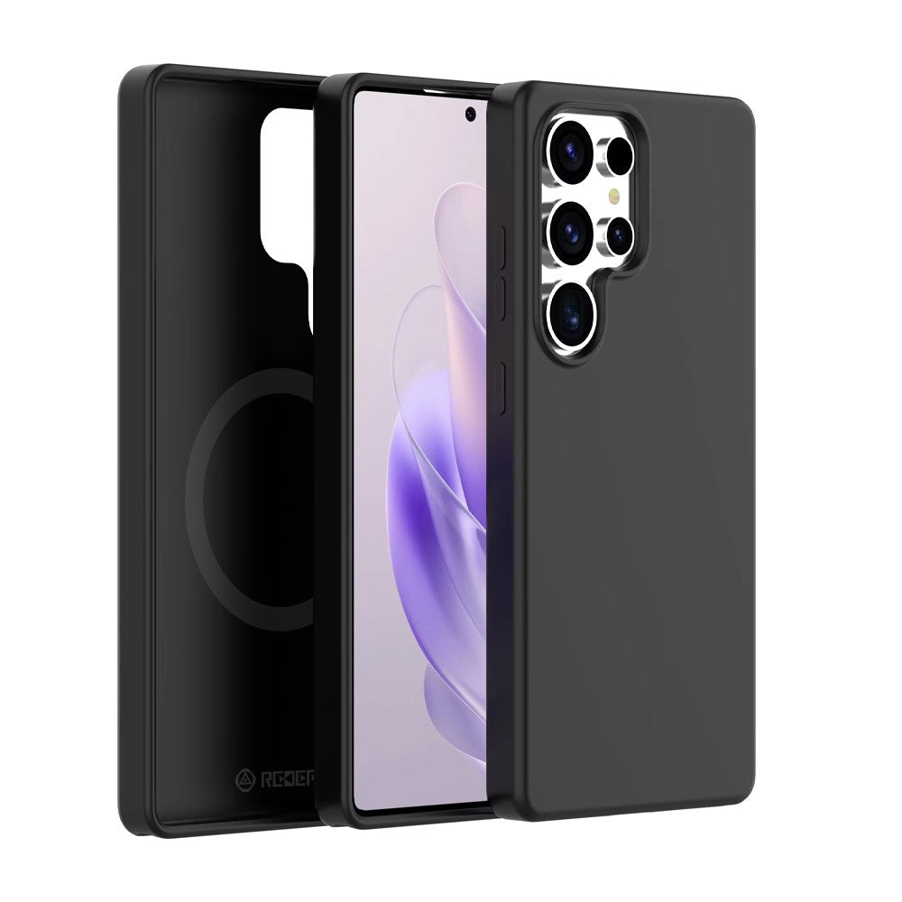 Samsung S25 Ultra black silicone case