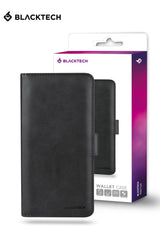 Black wallet case with packaging featuring Blacktech for pixel 6 pro
