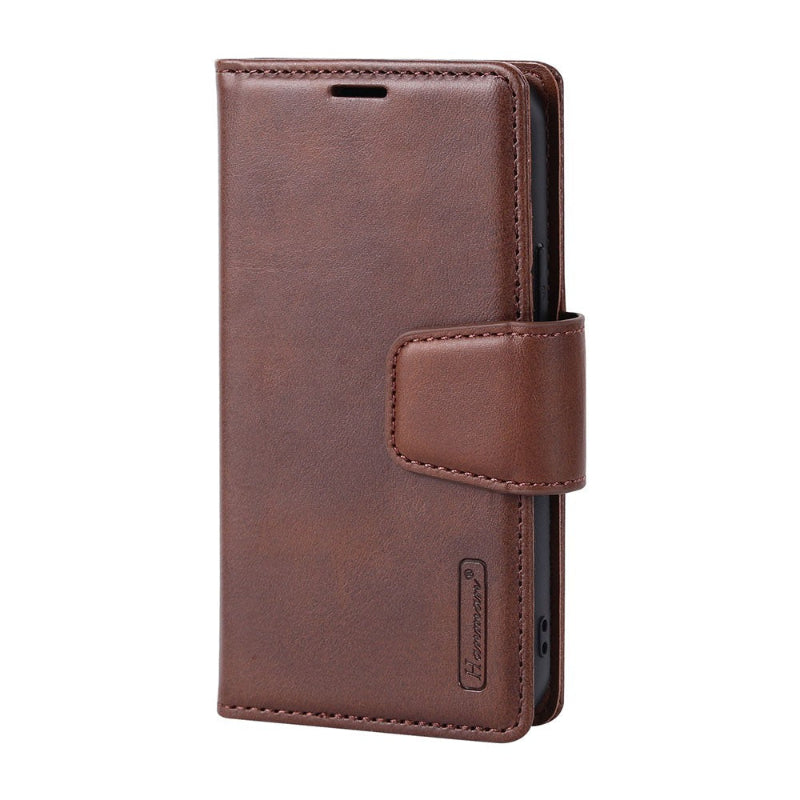 iphone 15 14 13 brown wallet case