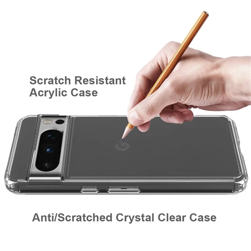 Pixel 8 Pro clear hard case