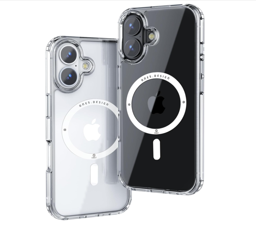 Utia Ultimate Shockproof Transparent Magsafe Cover for IPhone 16 Plus