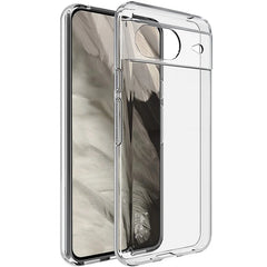 For Pixel 8a BLACKTECH Thick Silicone case - Clear