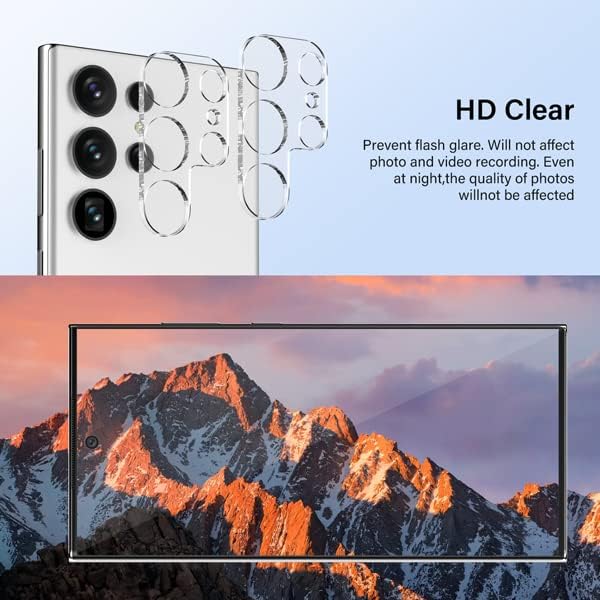 Samsung S23 Ultra glass camera lens protector 