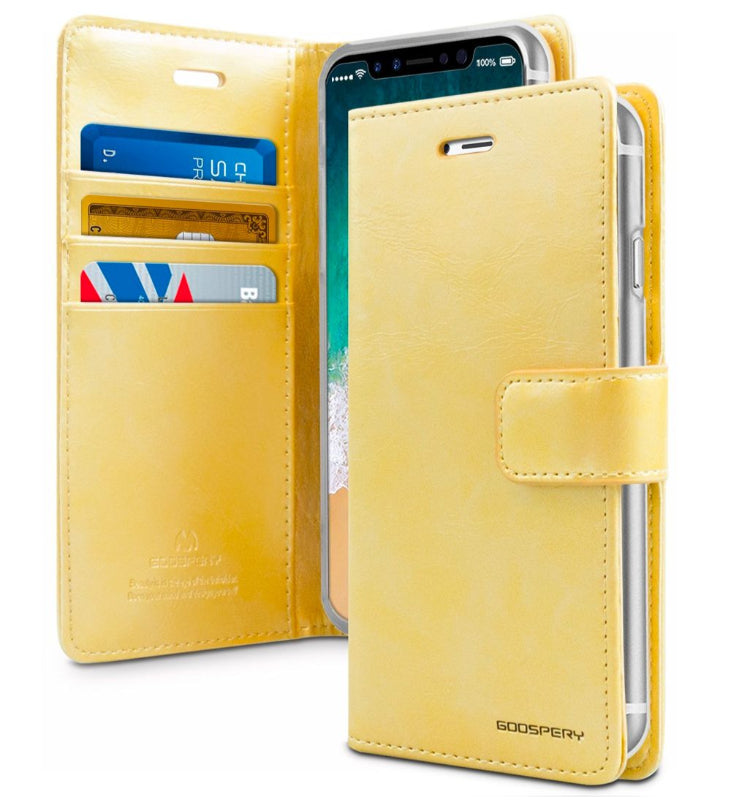 IPhone 17 pro flip case in gold color