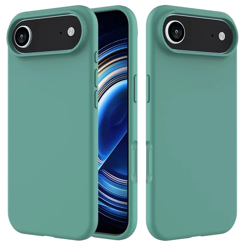 Iphone 17 Air green silicone case