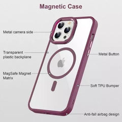 Iphone 14 pro hard protective magsafe case 