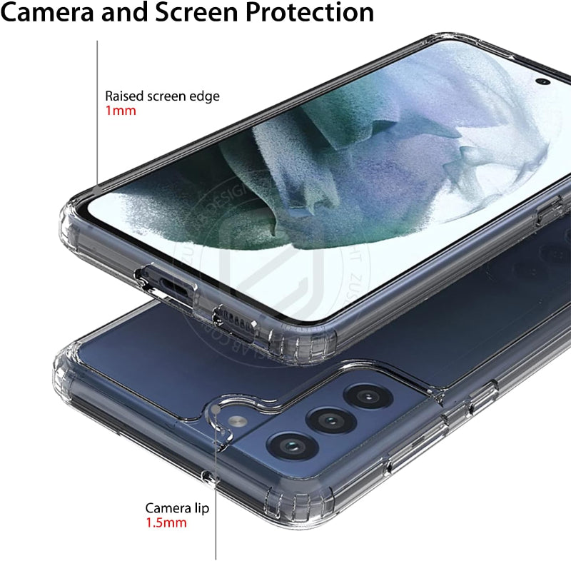 Samsung S21 FE hard clear case