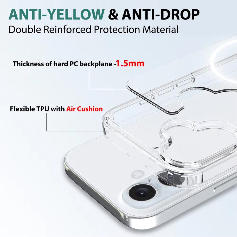Iphone 17 hard protective case with magsafe
