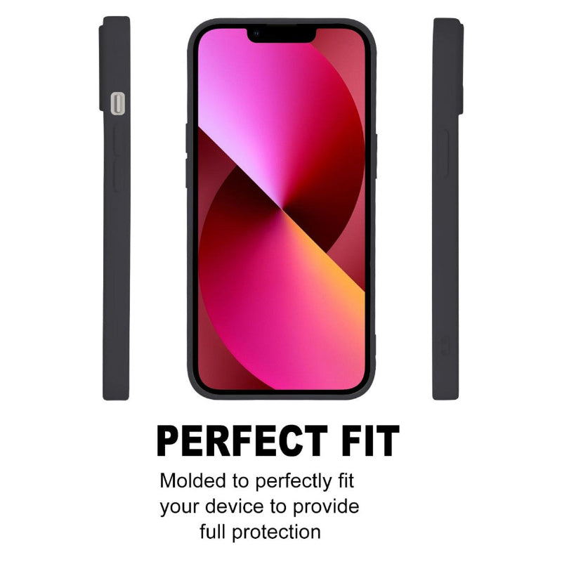 iPhone 14 protective silicone case in different colors