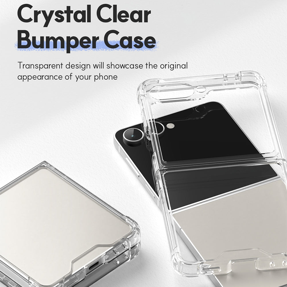 Samsung Z Flip 7 hard clear case