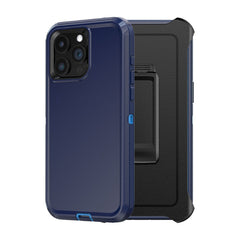 IPhone 15 pro max heavy duty case in navy color 
