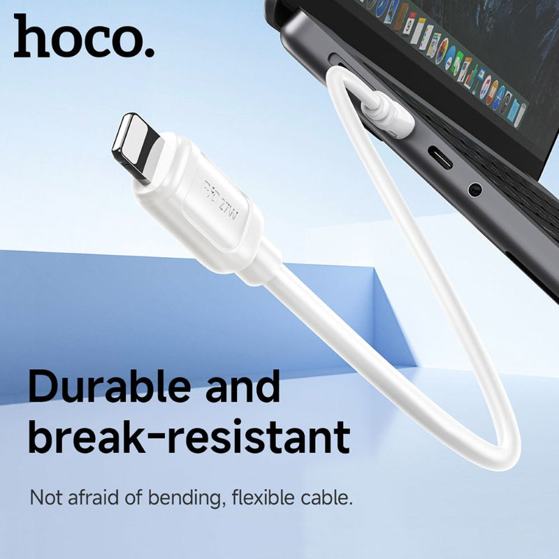 durable hoco 27w x115 usb c to lig 1m cable