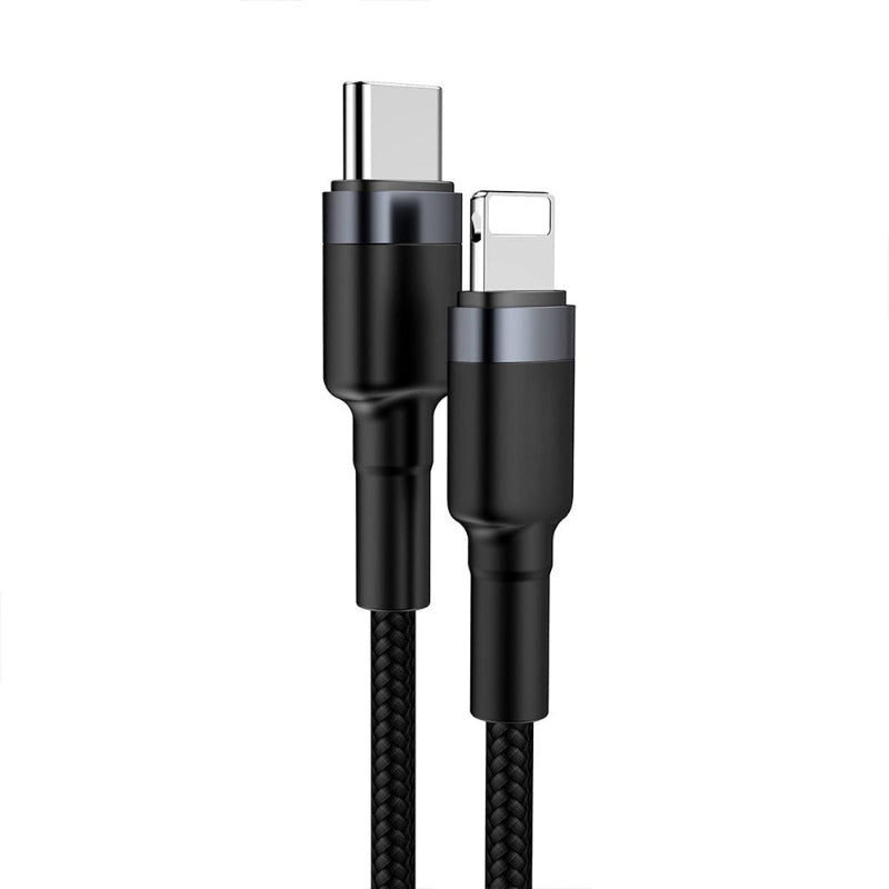 lightning cable iQuick Braided USB-C to Lightning Fast Charging Cable 1M