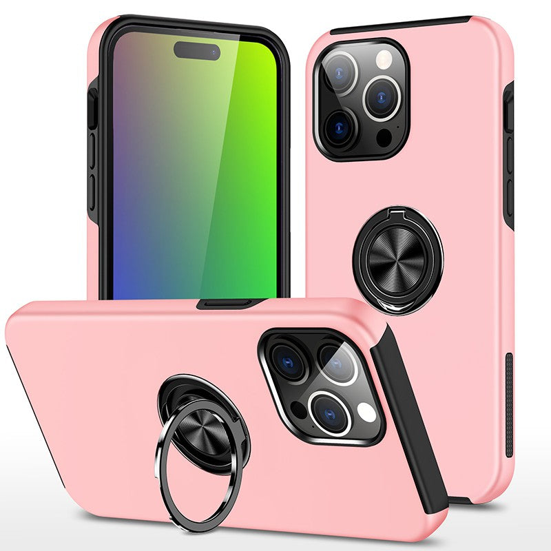 Pink ring case for iPhone 15 pro