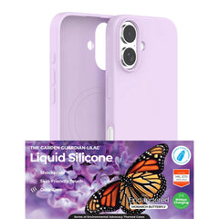 Purple phone case with magsafe ring for IPhone 17 