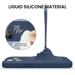 iphone 15 pro max liquid  silicon phone case