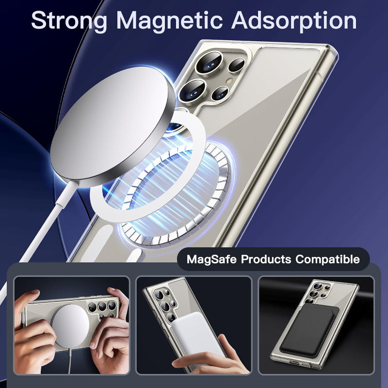 Samsung S24 Ultra magsafe clear case 