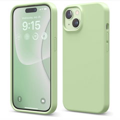 IPhone 15 mint silicone case