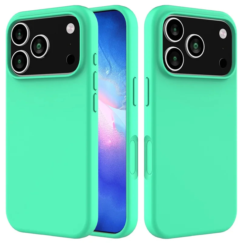 IPhone 17 Pro mint silicone case
